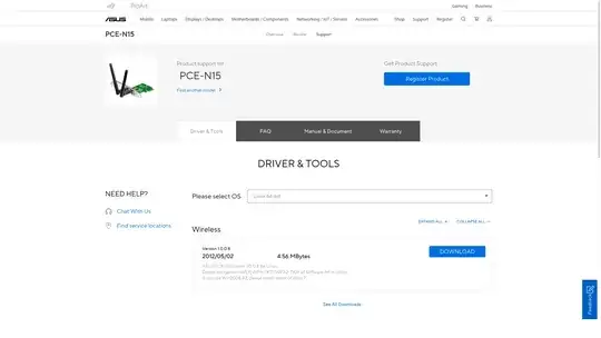 Asus website screenshot
