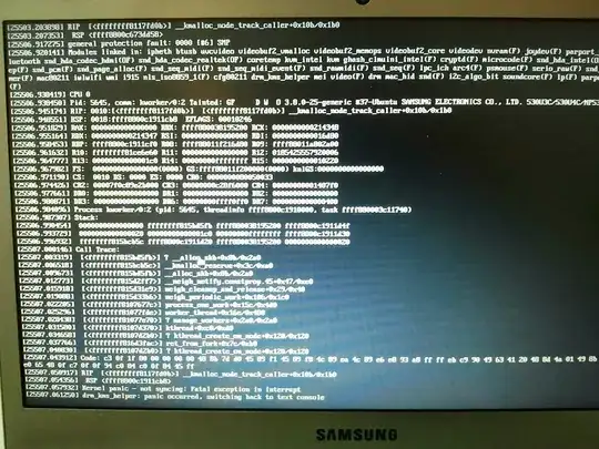 This is my captured image of Setting > Power menu