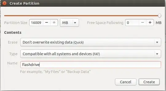 Three tabs on three containers