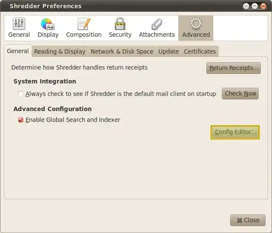 Where to find the Config Editor