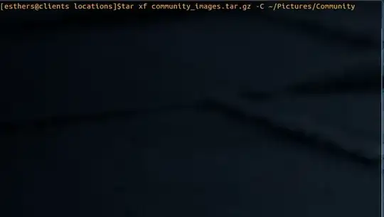 gif of process done at terminal