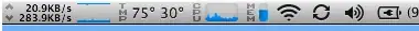 iStat on my Mac