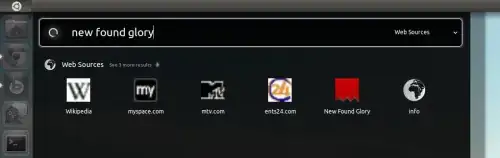 Screenshot of Web Sources Lens