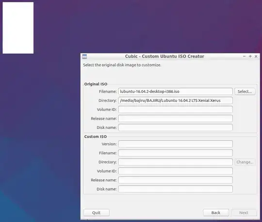 Cubic only loads minimal info