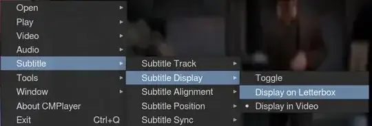 message during startup
