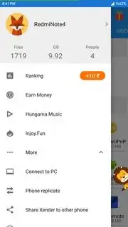 open xender in your android