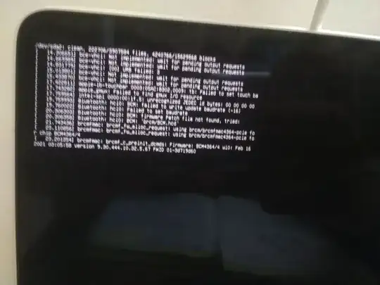 blurry photo of screen