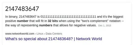 32-bit maximum value