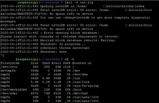 Bitcoin Log + Filesystem