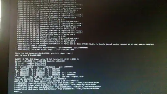kernel paging request