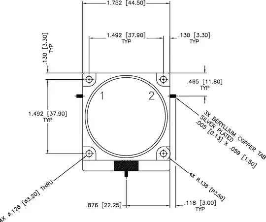 circulator package drawing