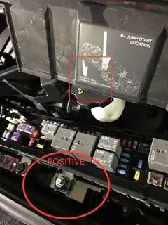 positive terminal and instructions