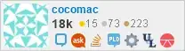 profile for cocomac on Stack Exchange, a network of free, community-driven Q&A sites