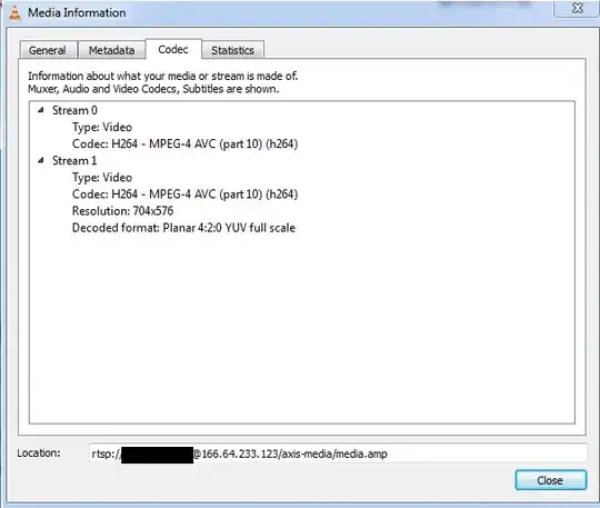 Codec Information from VLC