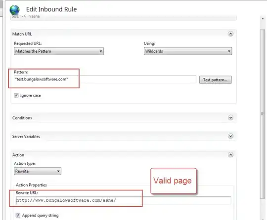 error: You must select an application gateway in the same resource group