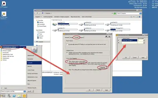 EC2ConfigService Drive Letter Mapping screenshot