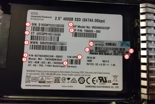 example HDD (well SSD actually)