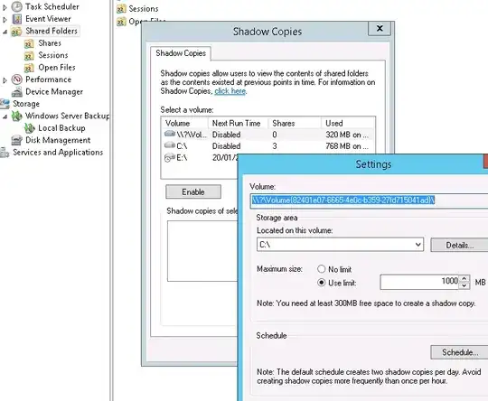 Credentials Dialog screenshot