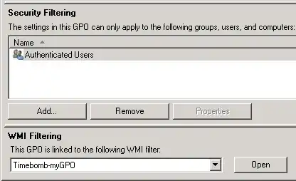 link WMI filter to GPO