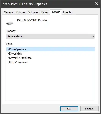 This is an example (normal) stack