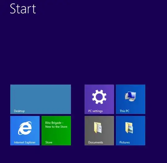 Windows 8 Start Screen