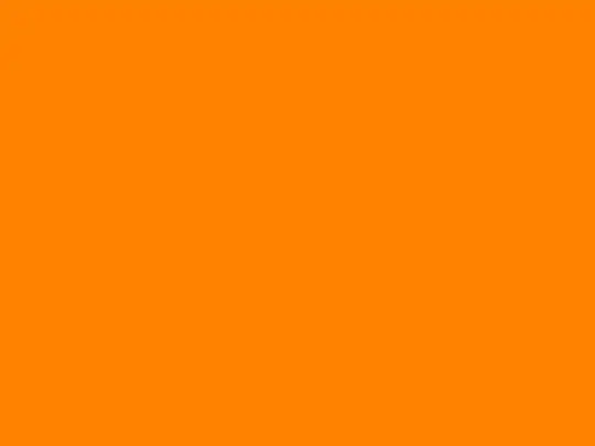 Orange Screen from Capture