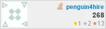 profile for penguin4hire at Stack Overflow, Q&A for professional and enthusiast programmers