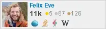profile for Felix Eve on Stack Exchange, a network of free, community-driven Q&A sites
