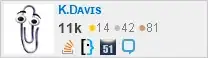 profile for K.Davis on Stack Exchange, a network of free, community-driven Q&A sites