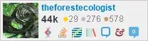 profile for theforestecologist on Stack Exchange, a network of free, community-driven Q&A sites profile for theforestecologist on Stack Exchange, a network of free, community-driven Q&A sites