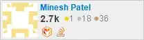 profile for Minesh Patel on Stack Exchange, a network of free, community-driven Q&A sites