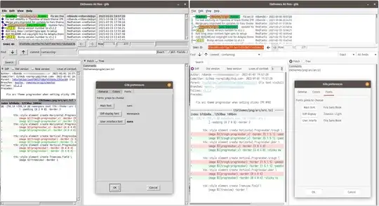 before and after screenshot