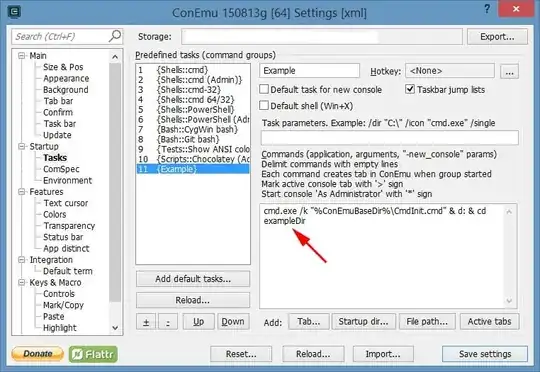 Task creation - ConEmu
