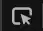 mouse cursor above a rectangle