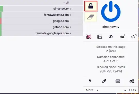 Padlock to block popups permanently