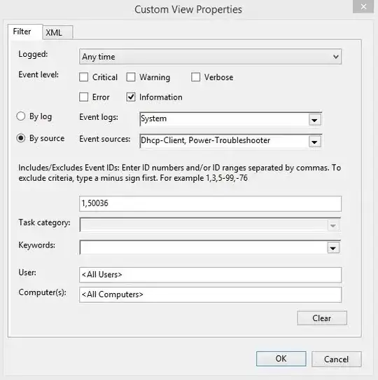 GoLive custom event filter