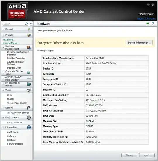 Catalyst driver hardware stats