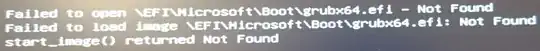 boot error 2