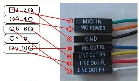 Front audio panel cable installing help
