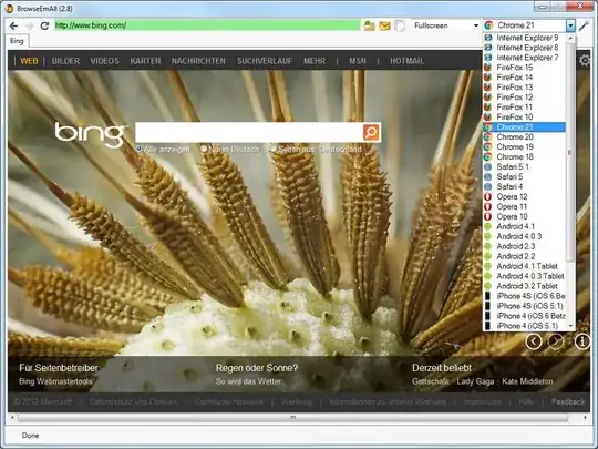 Photo of burn-in marks