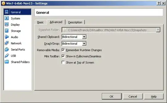 Screenshot of the Properties dialog
