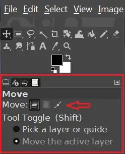 Move Tool - Move Layer - Screenshot