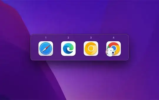 Velja browser selector