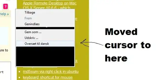 I have to mouse over every single one