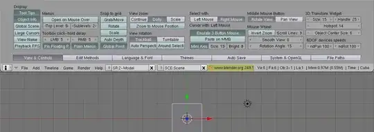 blender user preferences