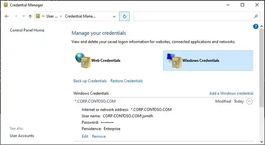 Image of credential manager