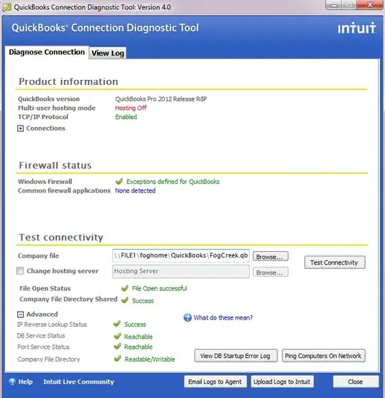 qb diagnostic tool output