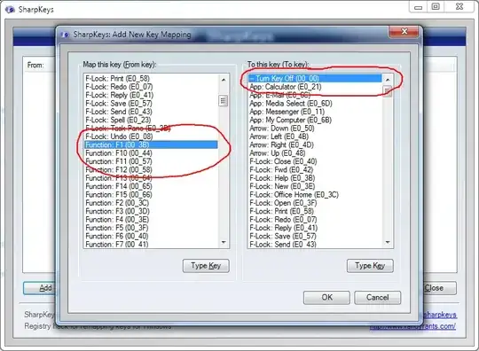Mapping "F1" to "Turn Key Off" in SharpKeys