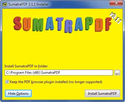 SumatraPDF installer