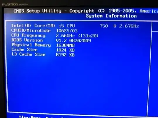 BIOS Screenshot #2 BIOS Screenshot #2